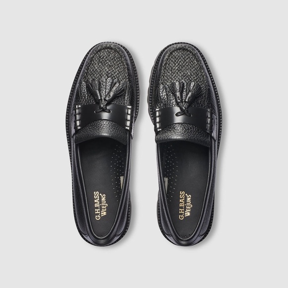 G. H. Bass - MENS LAYTON HARRIS TWEED LUG WEEJUNS LOAFER - Picture 4 of 6